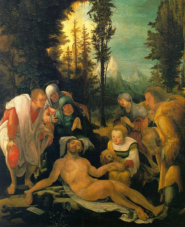 The Lamentation of Christ, Ferdinand Hodler